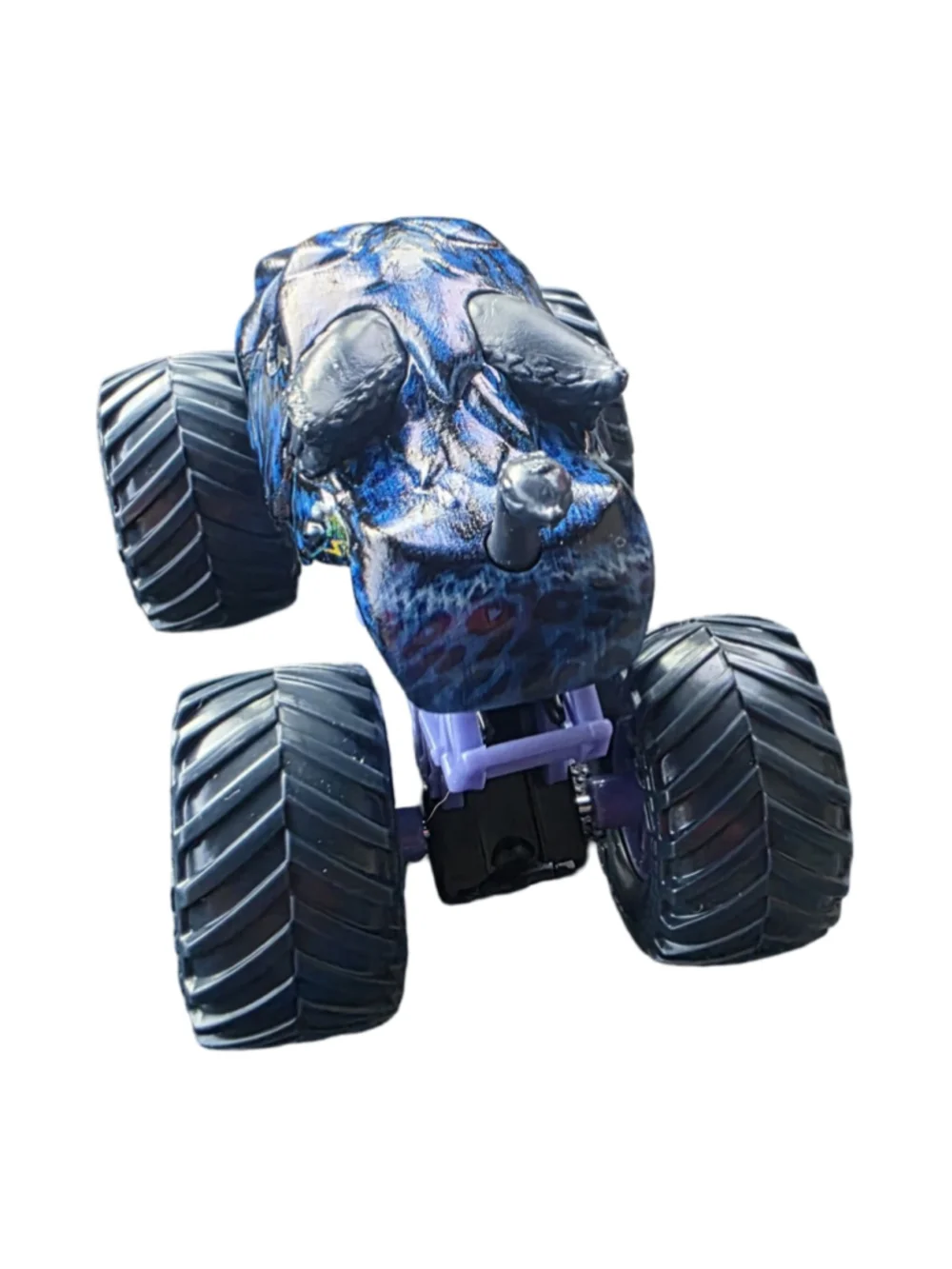 Boys Monster Jam Toy Monster Truck One Size Blue and Purple